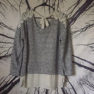 Striped Lacey Longsleeve